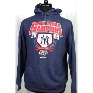 New York Yankees 2009 World Series Vintage Pull Over Hoodie Sweatshirt Men's LRG